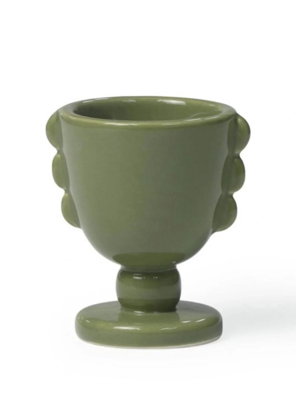 Full Set of Four Colorful Ceramic Egg Cups, 2026, Target Bullseye’s Playground